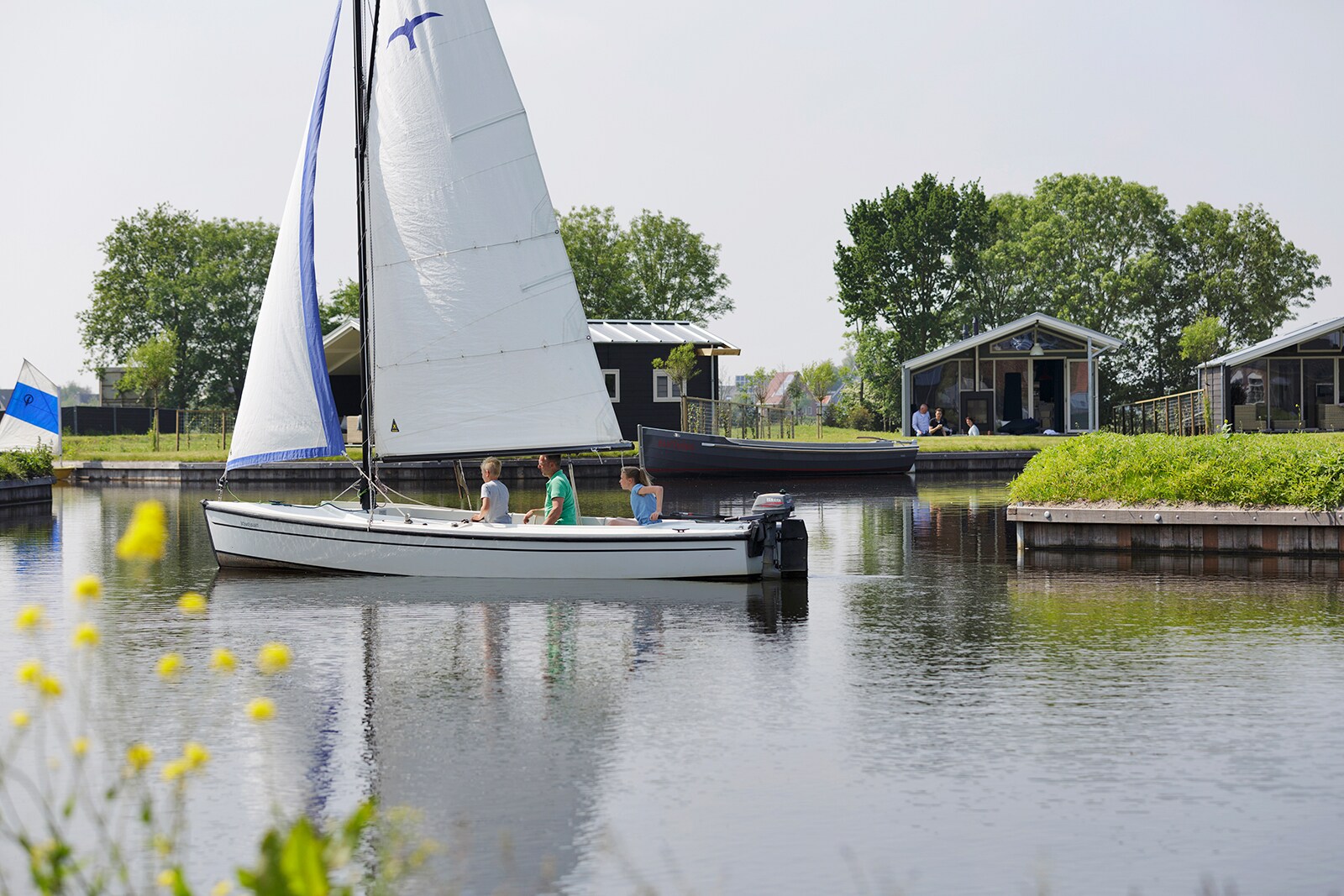 Vakantiepark Friesland met bootverhuur