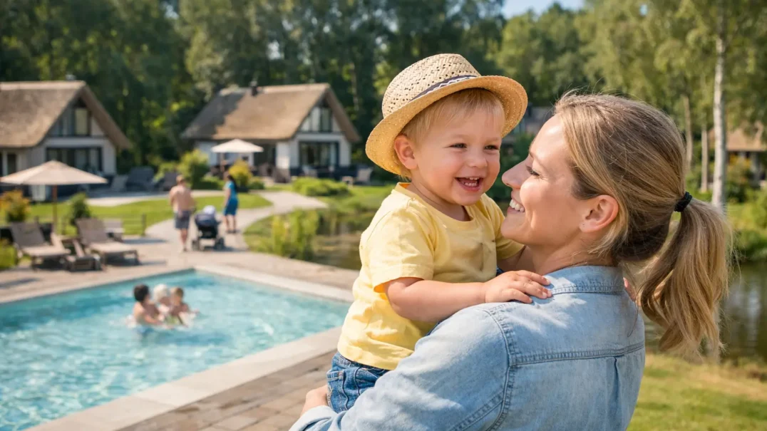 Gids vakantiepark met peuter kiezen