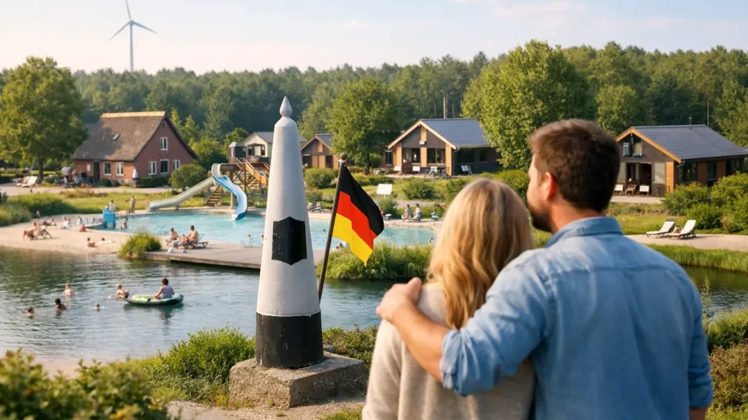 Een vakantiepark net over de grens kiezen