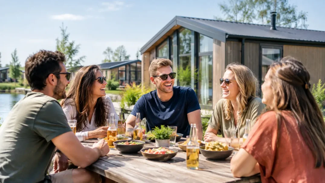 Beste vakantieparken voor vriendengroepen