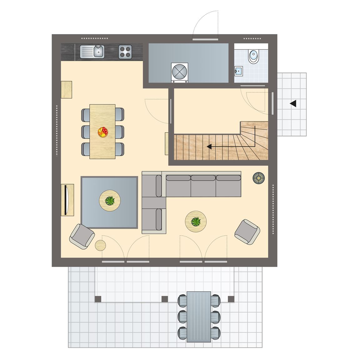 6-persoons bungalow bij Vakantiepark Arber