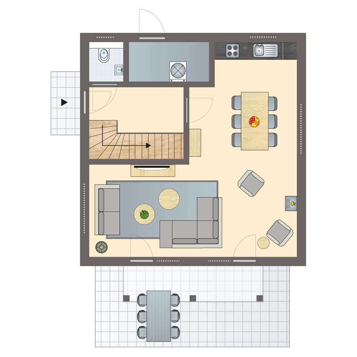 6-persoons bungalow bij Vakantiepark Arber