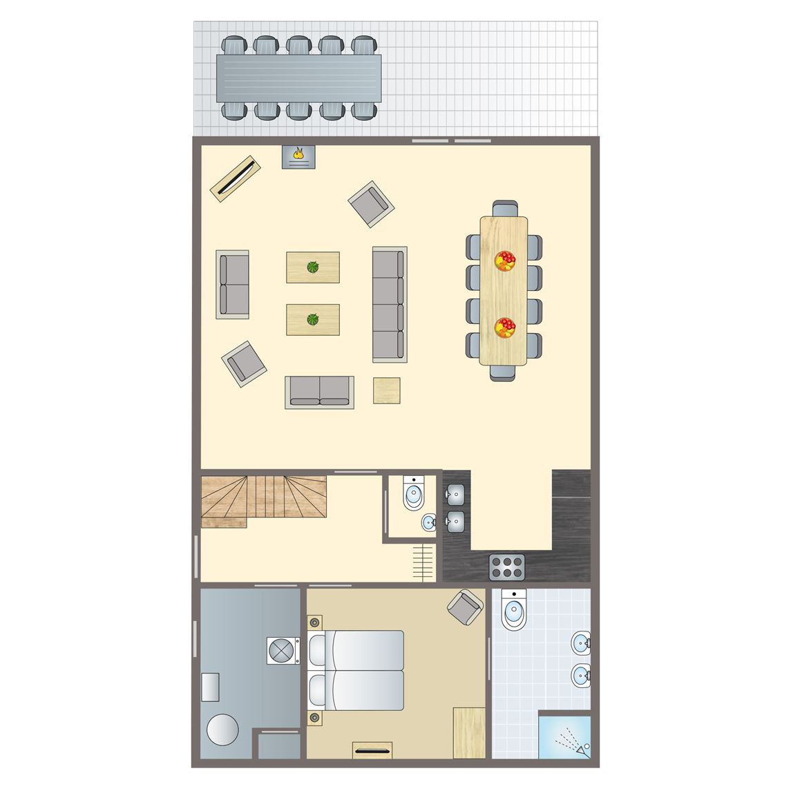 10-persoons bungalow bij Vakantiepark Aelderholt
