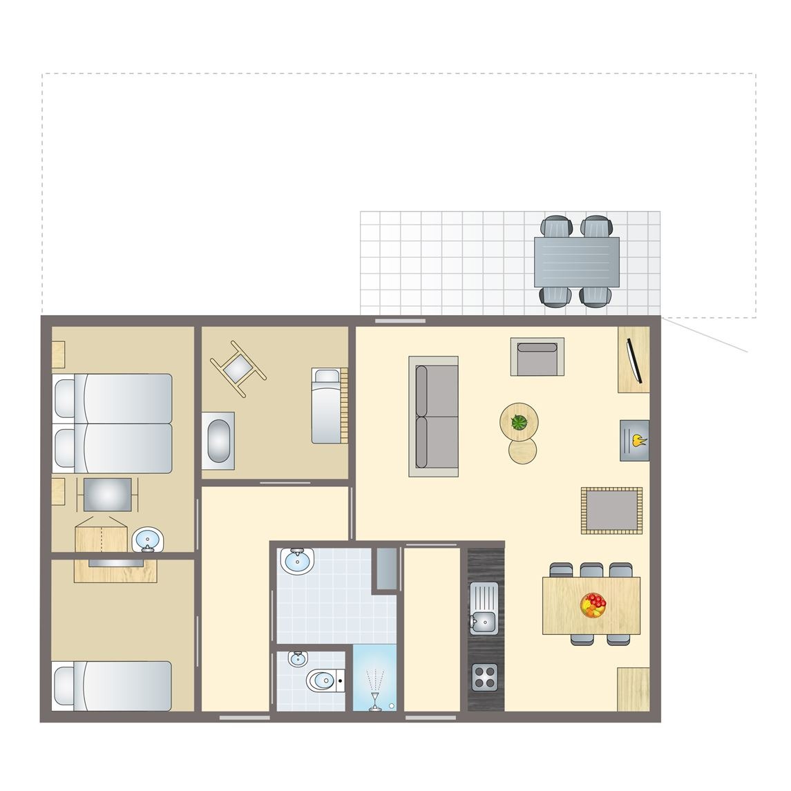 4-persoons babybungalow bij Vakantiepark Aelderholt