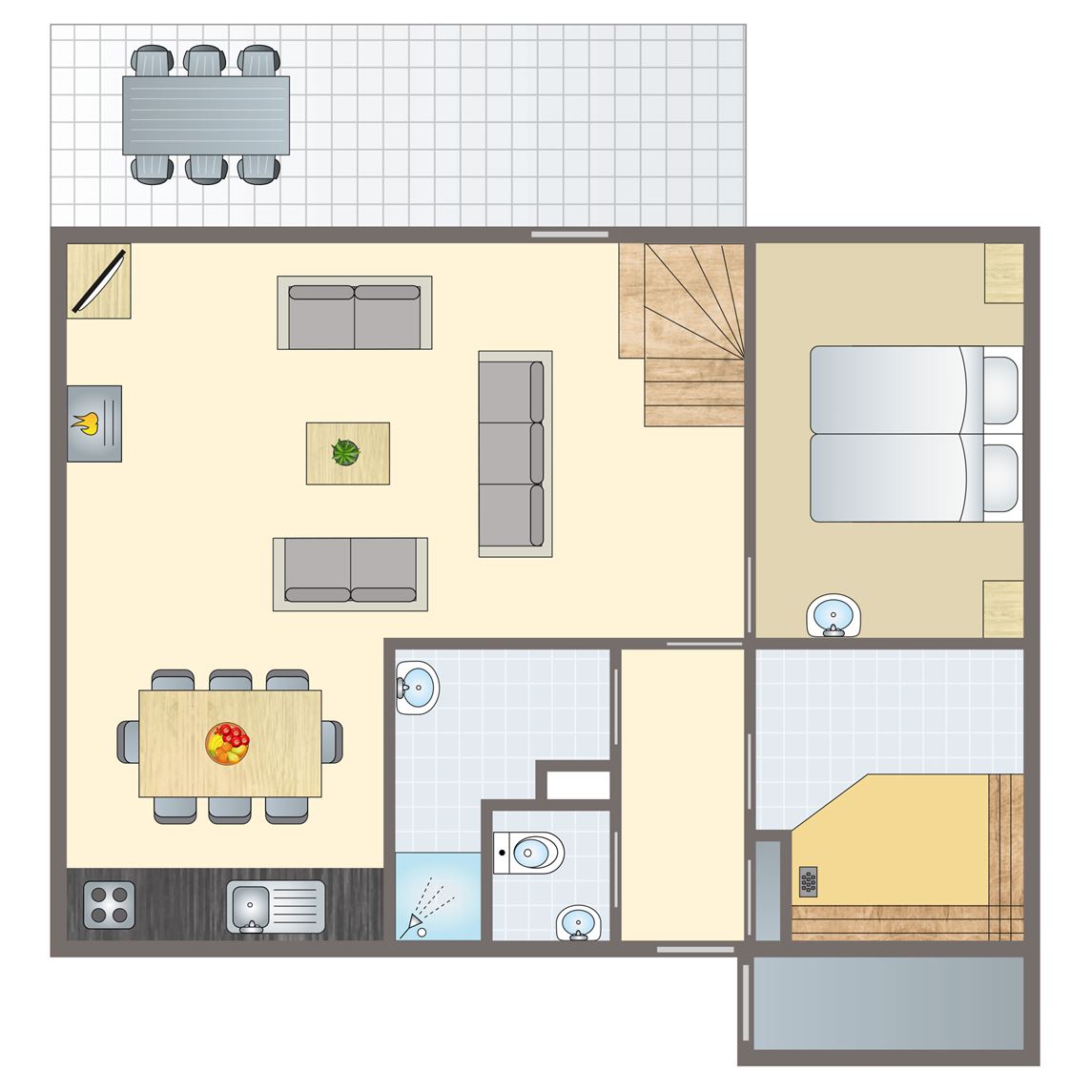 6-persoons bungalow bij Vakantiepark Aelderholt
