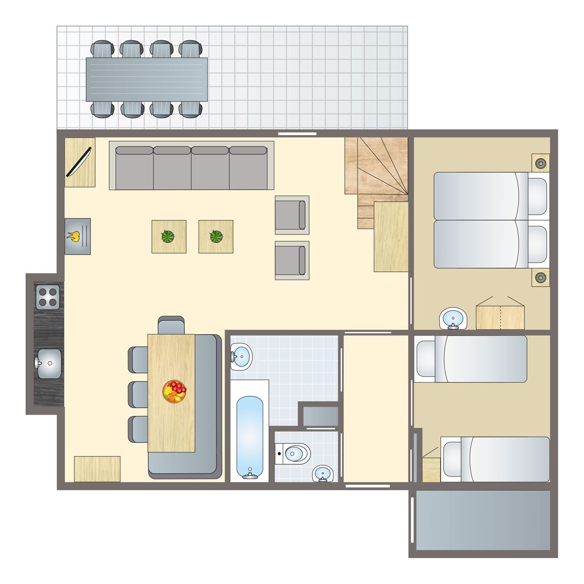8-persoons bungalow bij Vakantiepark Aelderholt