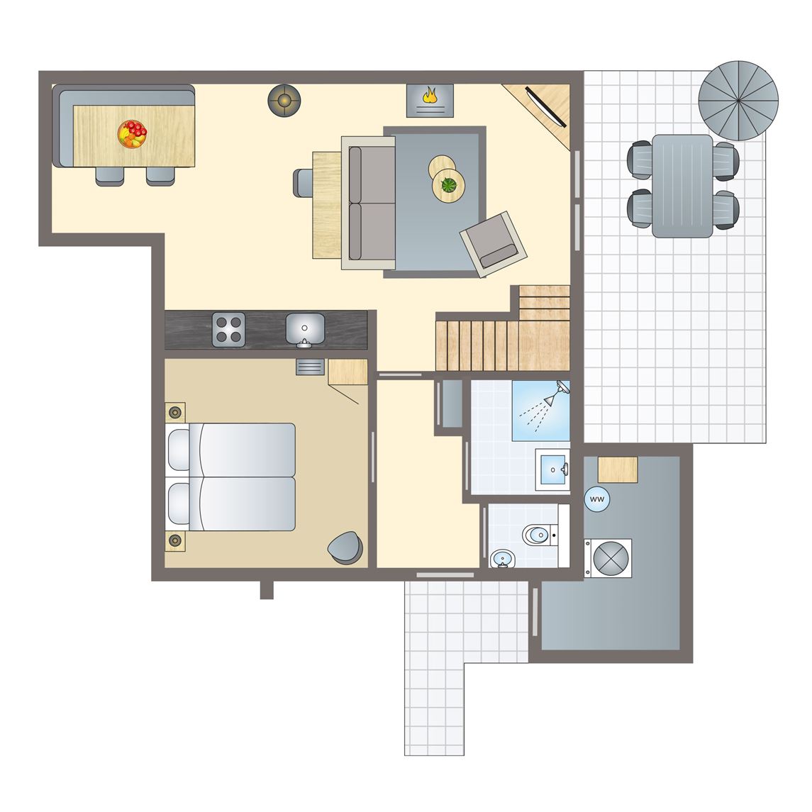 4-persoons bungalow bij Landgoed Aerwinkel