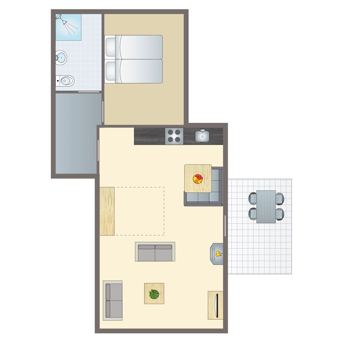 4-persoons appartement bij Alpen Chalets Bad Kleinkirchheim