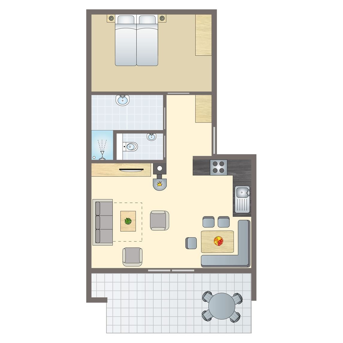 4-persoons appartement bij Alpen Chalets Brandnertal