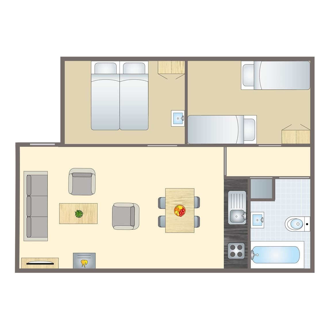 4-persoons bungalow bij Vakantiepark Coldenhove