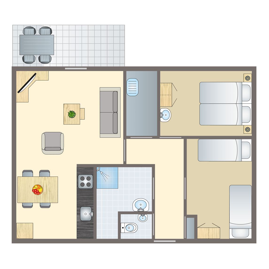 4-persoons bungalow bij Vakantiepark Coldenhove