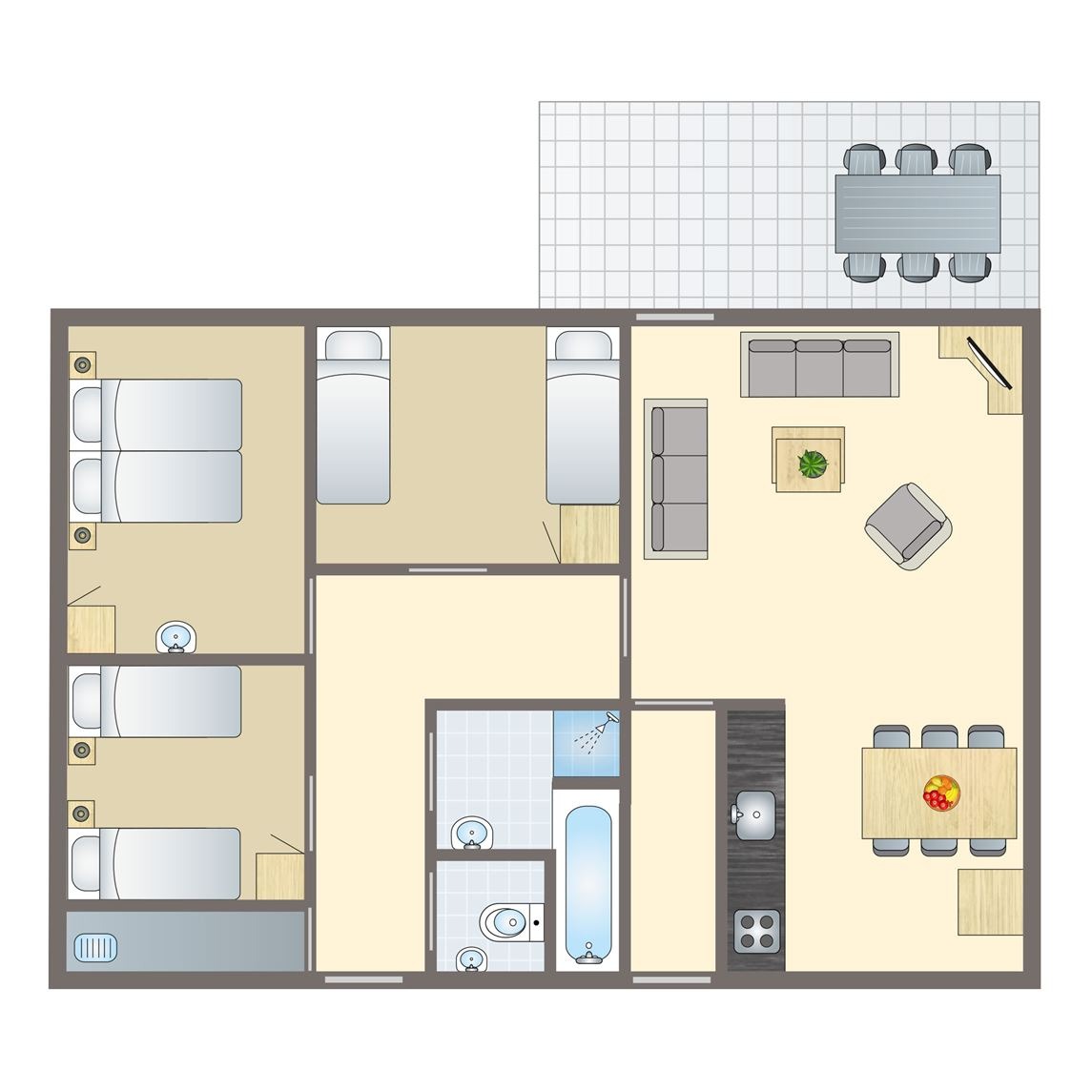 6-persoons bungalow bij Vakantiepark Coldenhove
