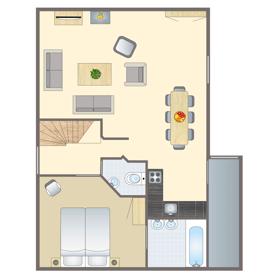 8-persoons bungalow bij Vakantiepark Coldenhove