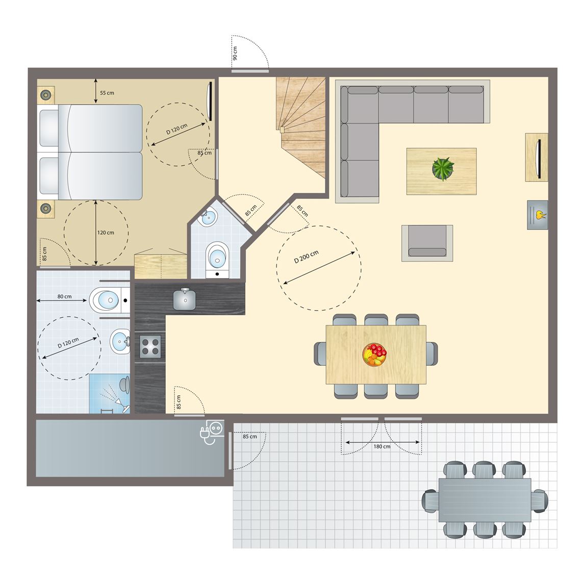 8-persoons bungalow bij Vakantiepark Coldenhove