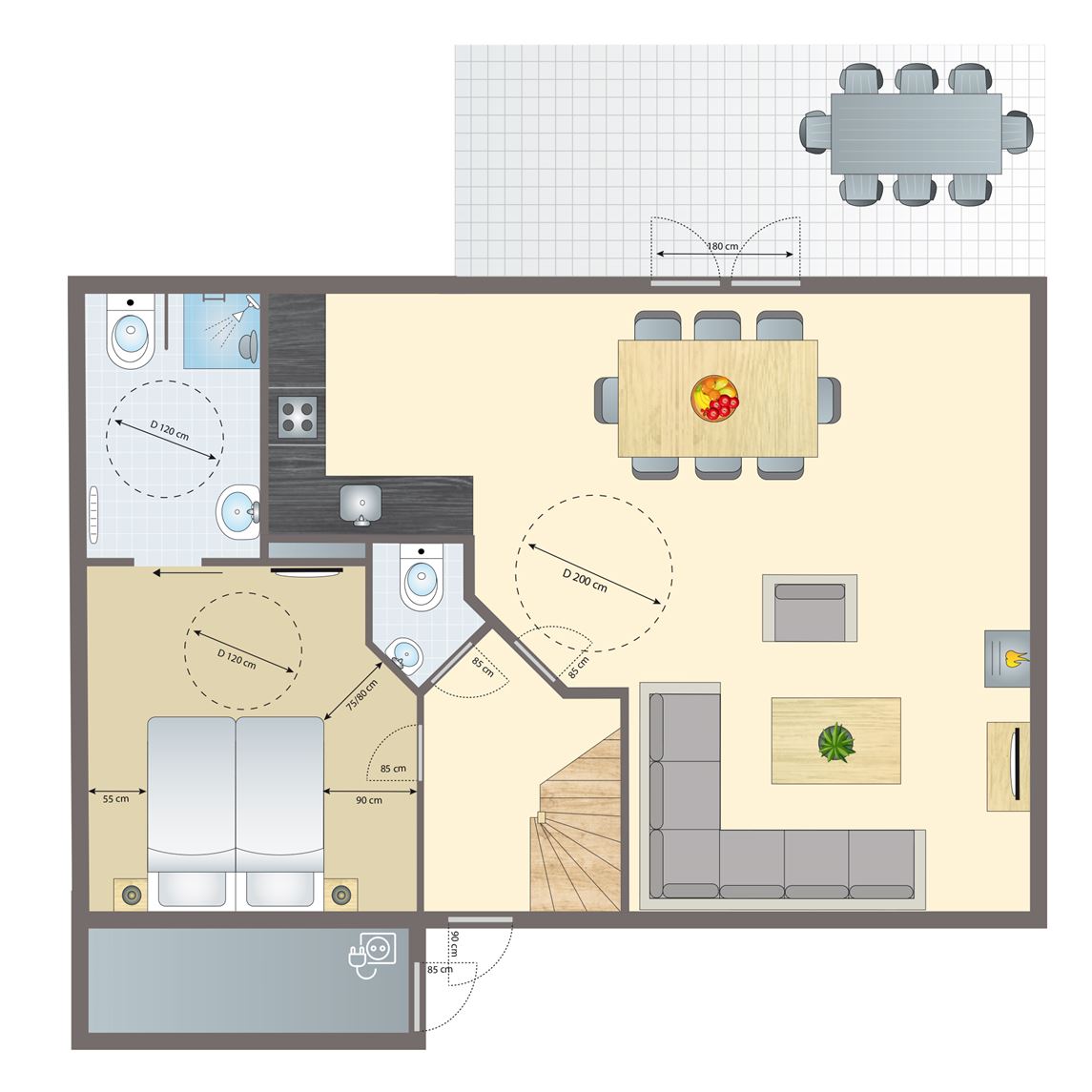 8-persoons bungalow bij Vakantiepark Coldenhove
