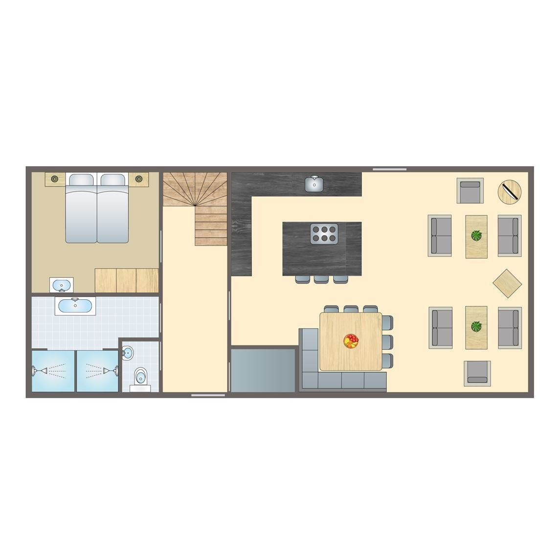 12-persoons bungalow bij Vakantiepark Dwergter Sand