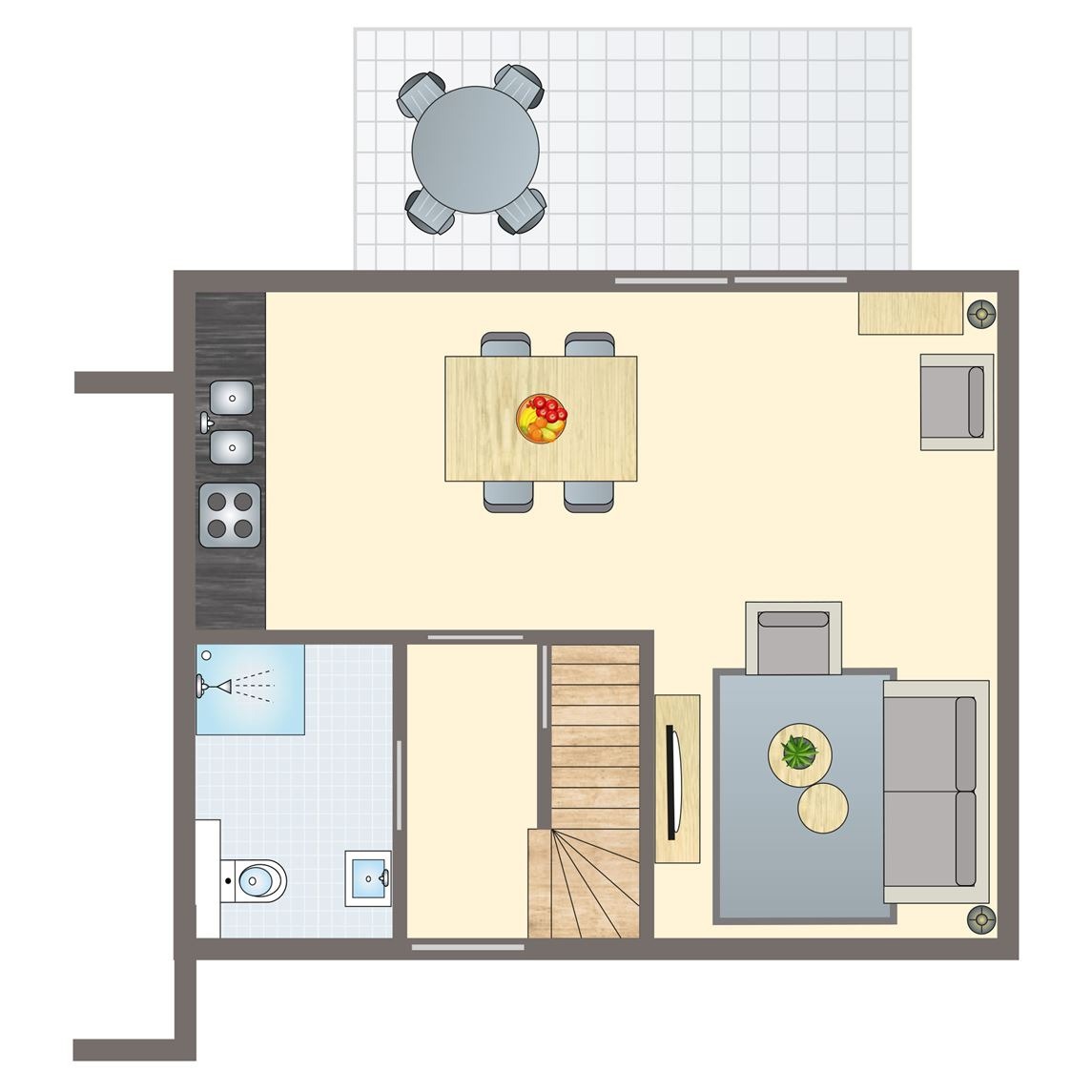 4-persoons bungalow bij Vakantiepark Dwergter Sand