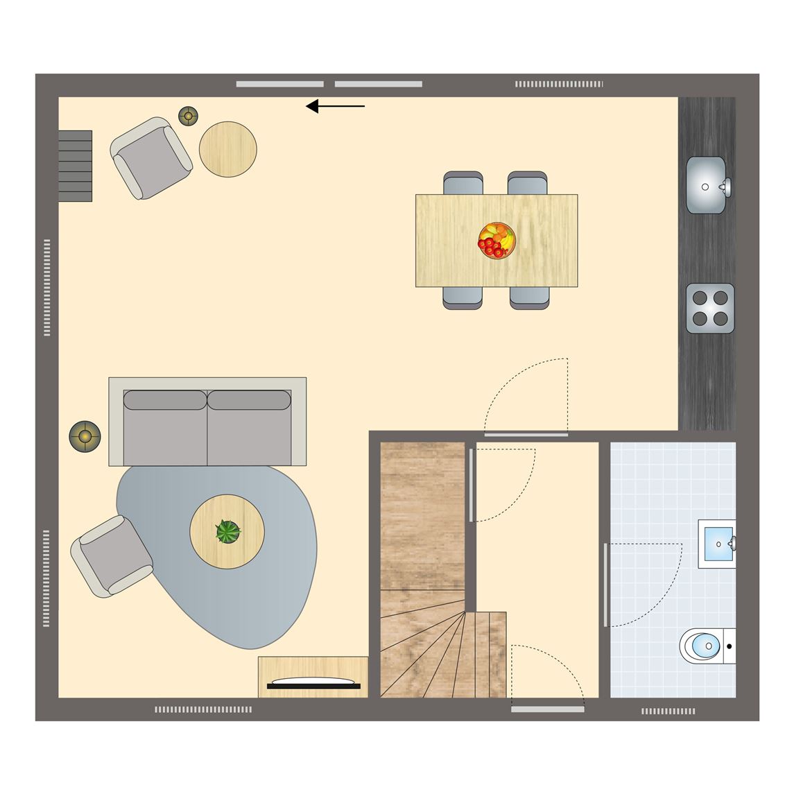 4-persoons bungalow bij Vakantiepark Dwergter Sand