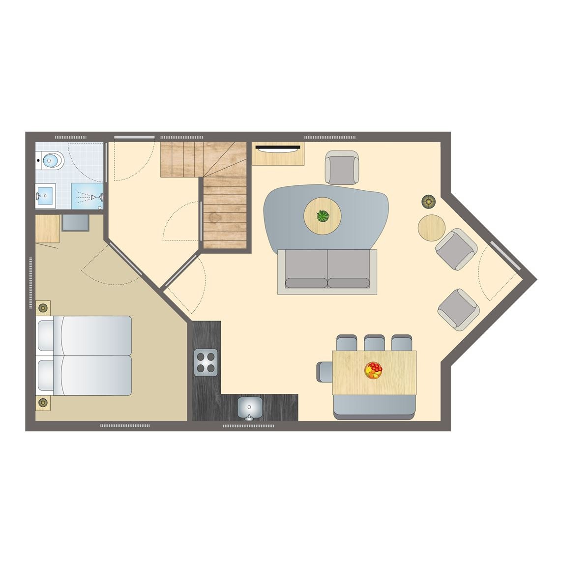 6-persoons bungalow bij Vakantiepark Dwergter Sand