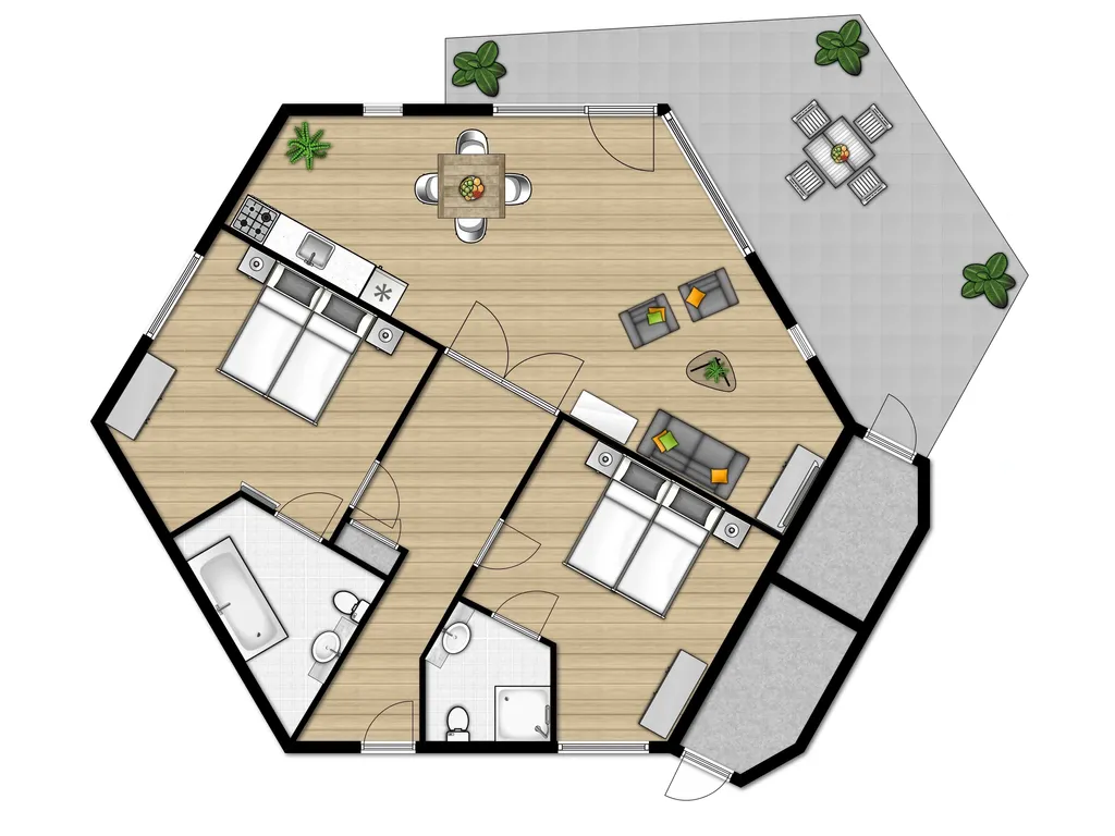 Comfort 4B bij Vakantiepark Hof Domburg