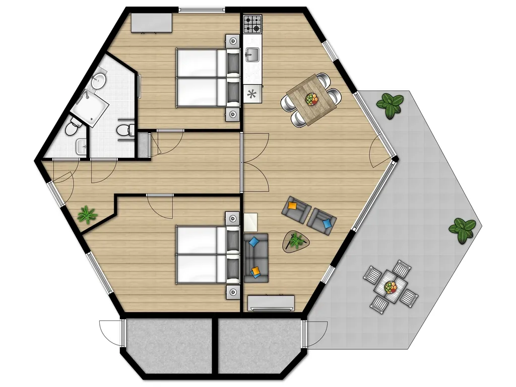 Comfort 4M bij Vakantiepark Hof Domburg