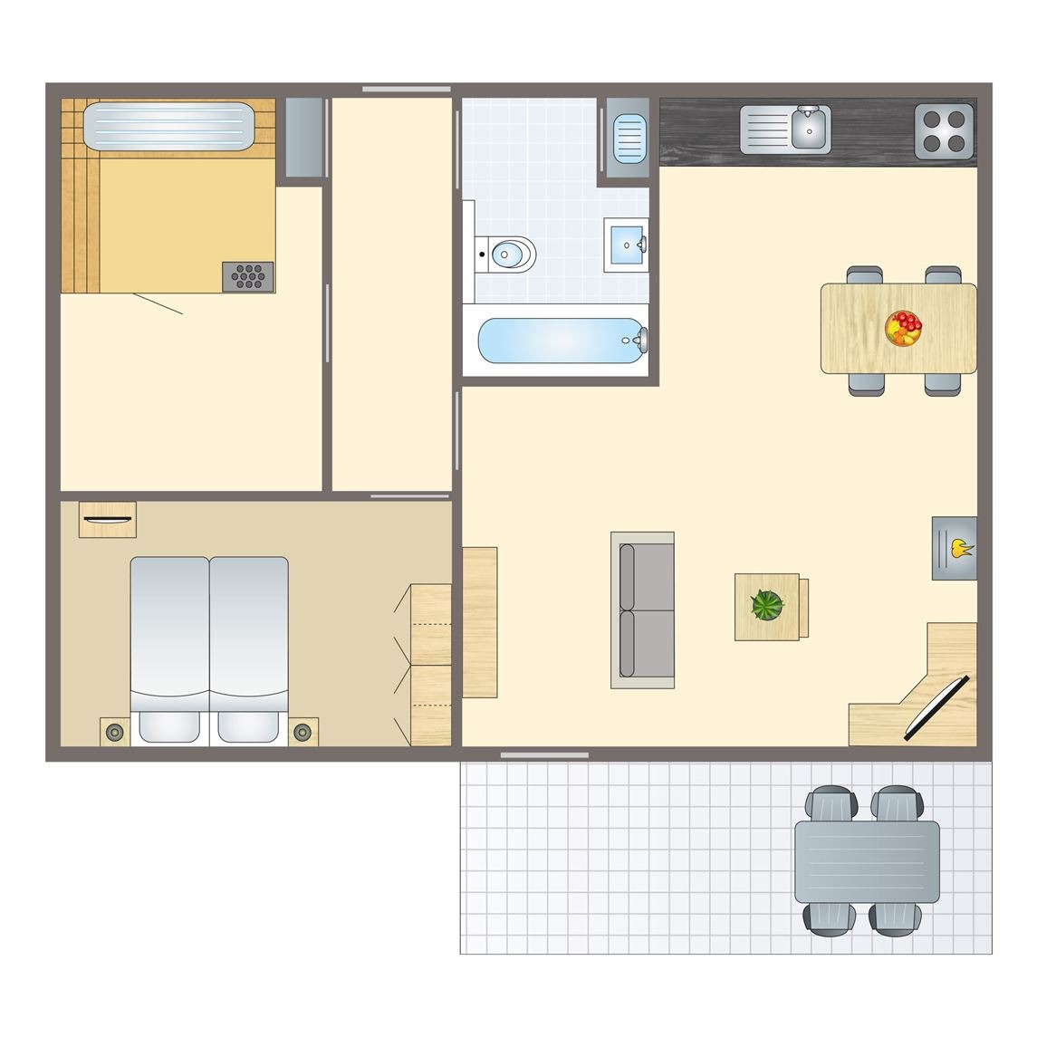 2-persoons bungalow bij Vakantiepark Heideheuvel
