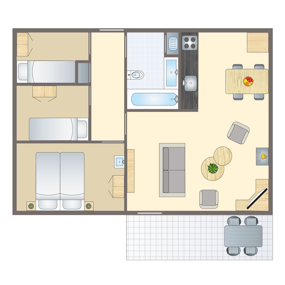 4-persoons bungalow bij Vakantiepark Heideheuvel
