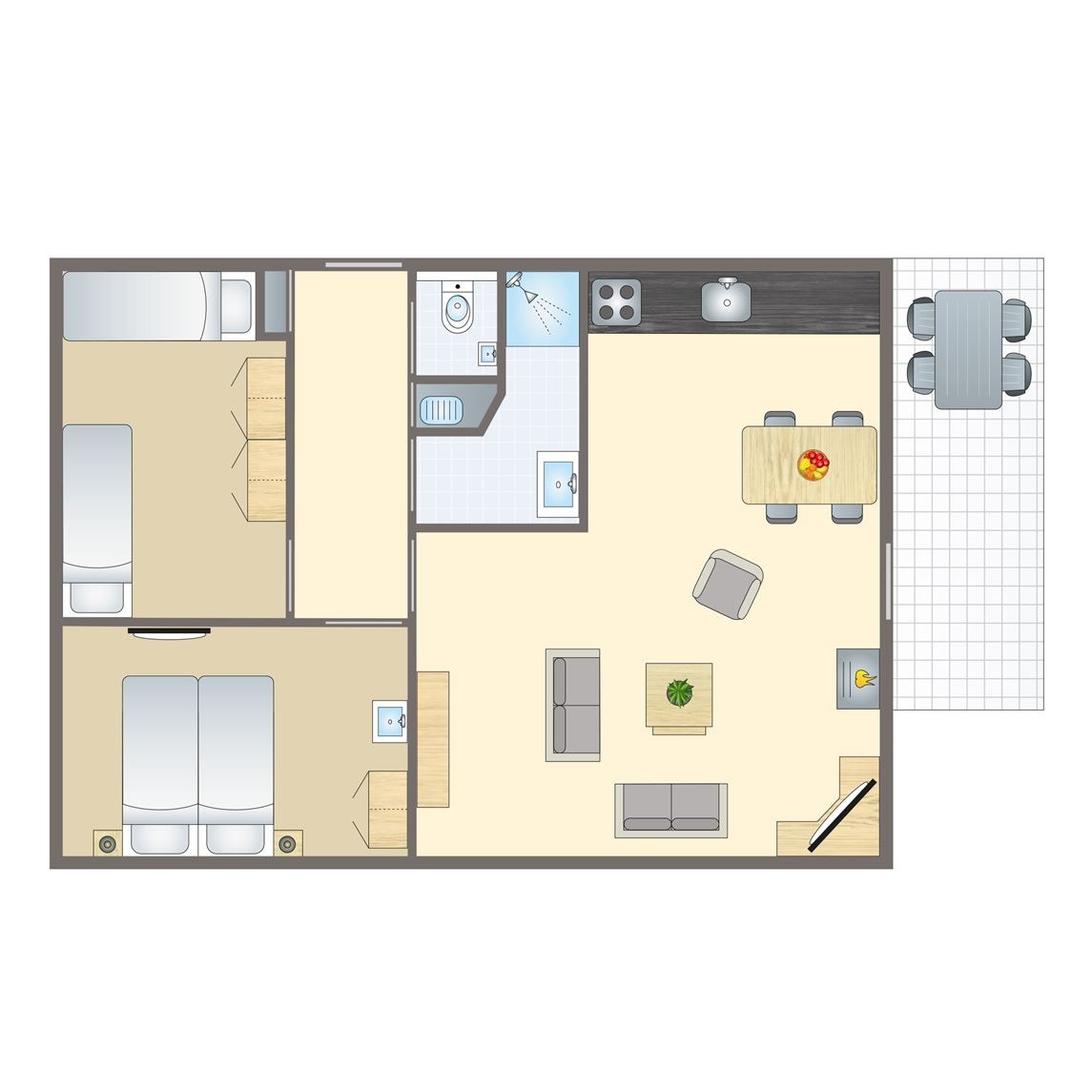 4-persoons bungalow bij Vakantiepark Heideheuvel