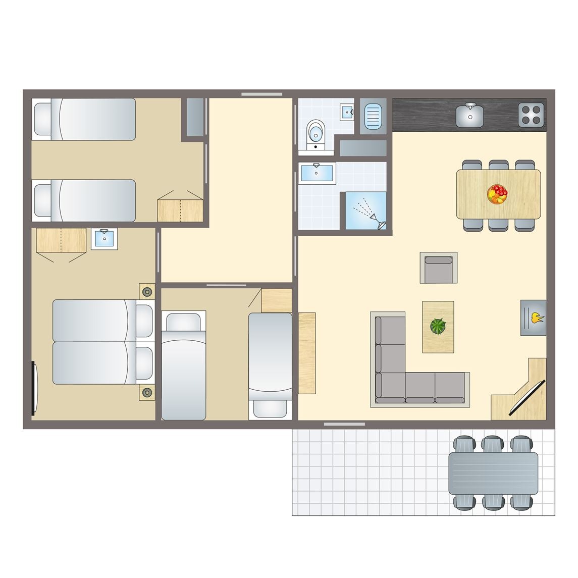 6-persoons bungalow bij Vakantiepark Heideheuvel