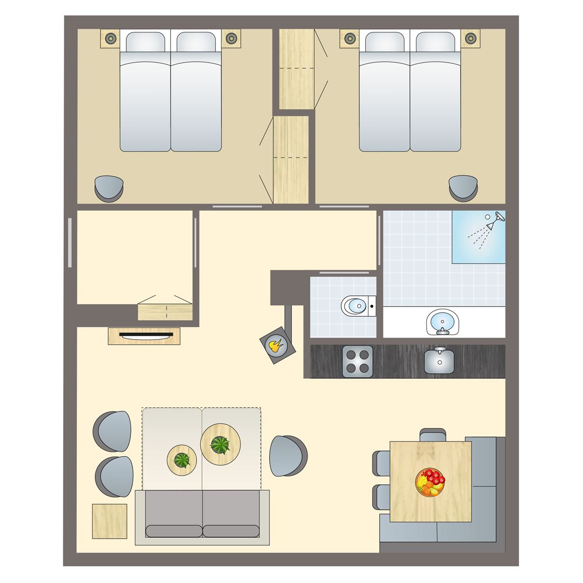6-persoons appartement bij Alpen Chalets Katschberg
