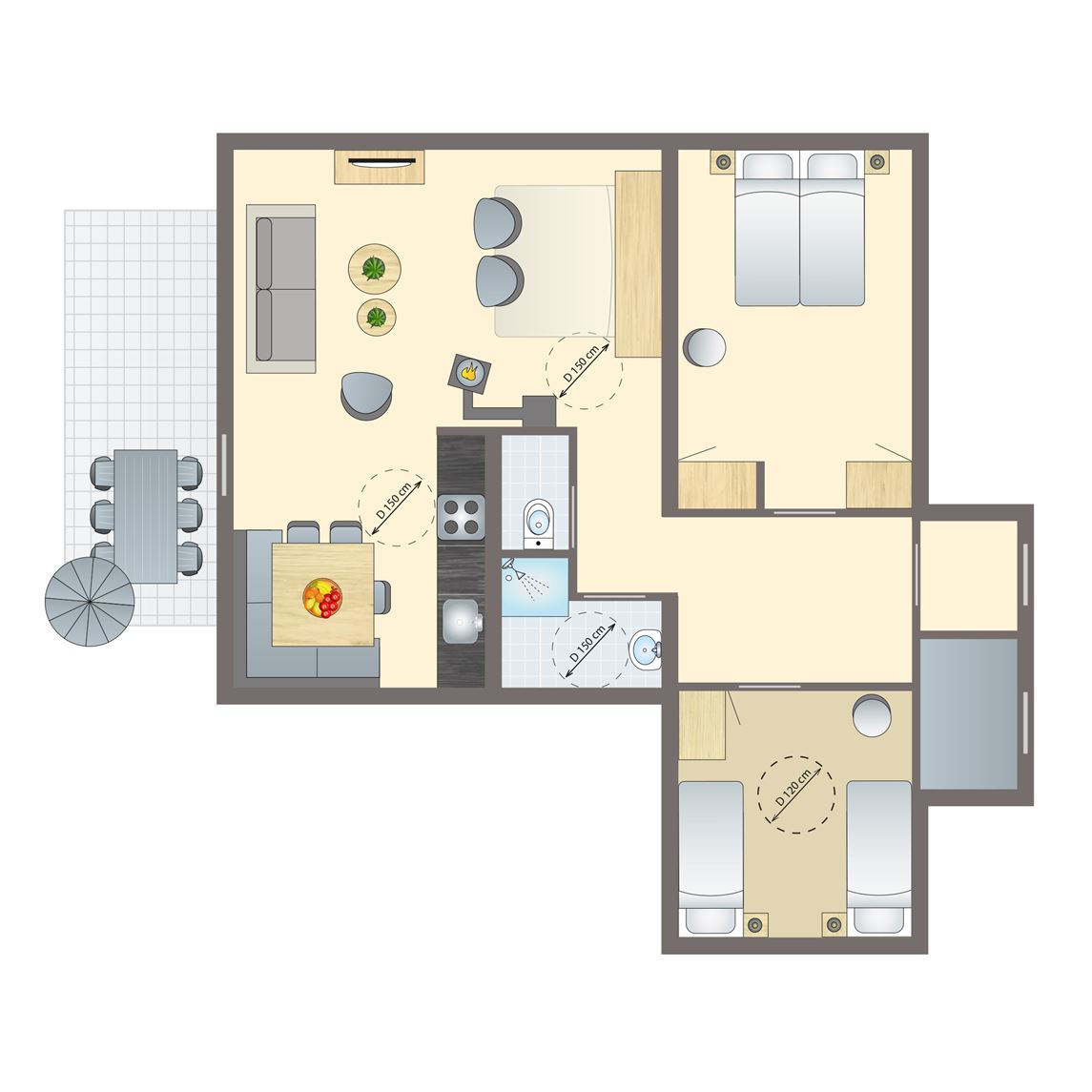 6-persoonsappartement bij Alpen Chalets Katschberg