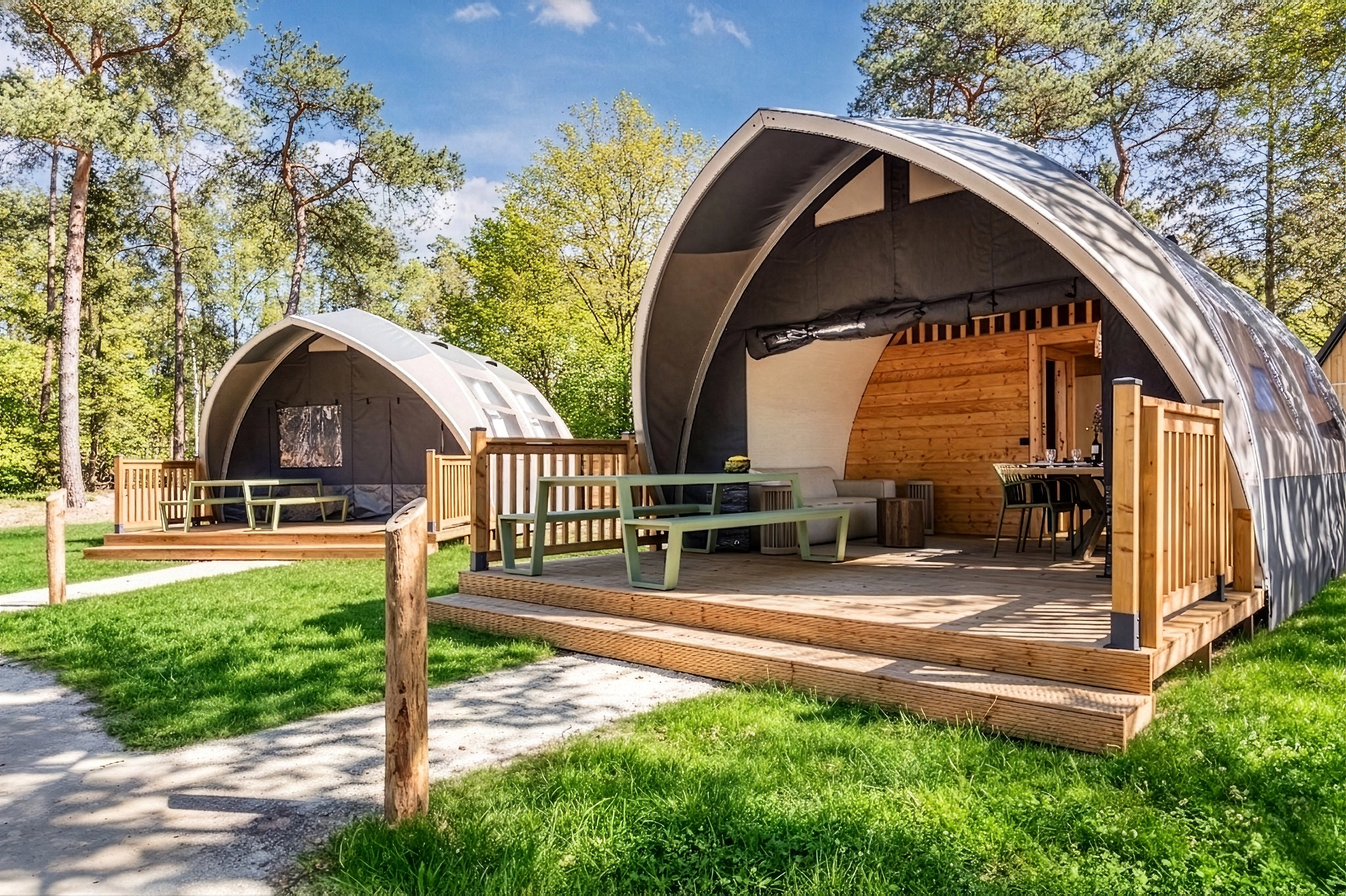 4-5 persoons glampingtent