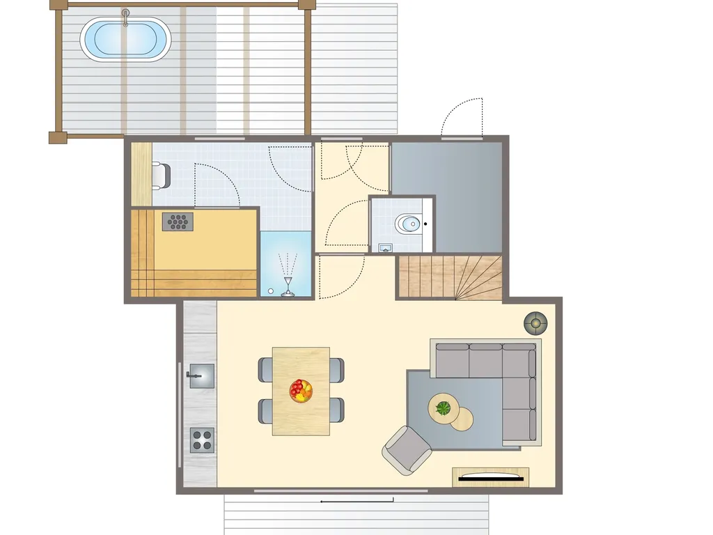 4-persoons wellness woning bij De Katjeskelder