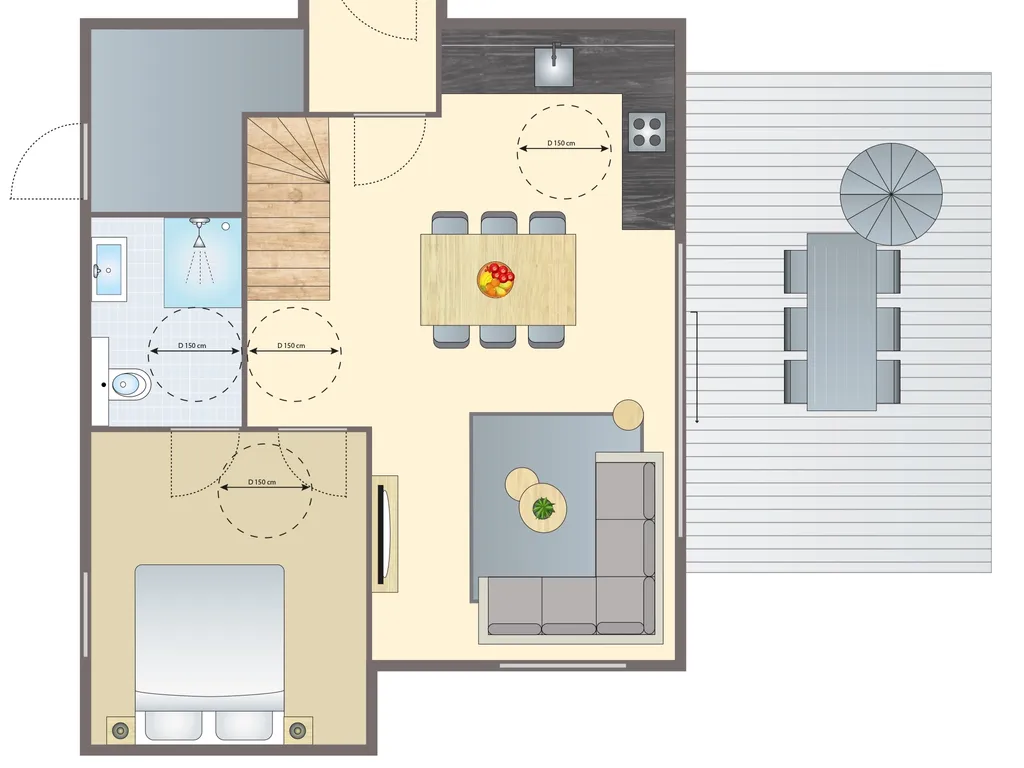 6-persoons woning bij De Katjeskelder