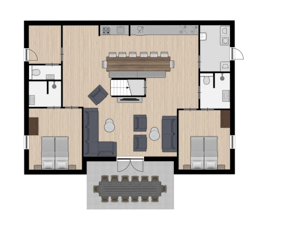 14-persoons woning bij De Katjeskelder