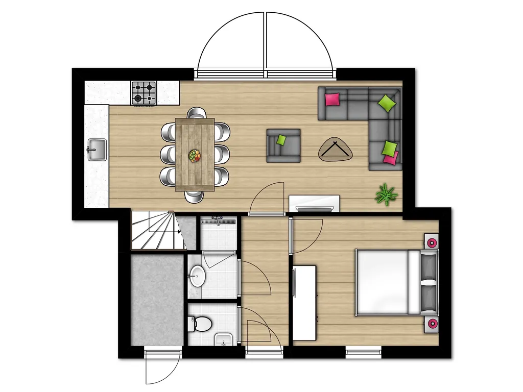 8-persoons bungalow bij De Katjeskelder