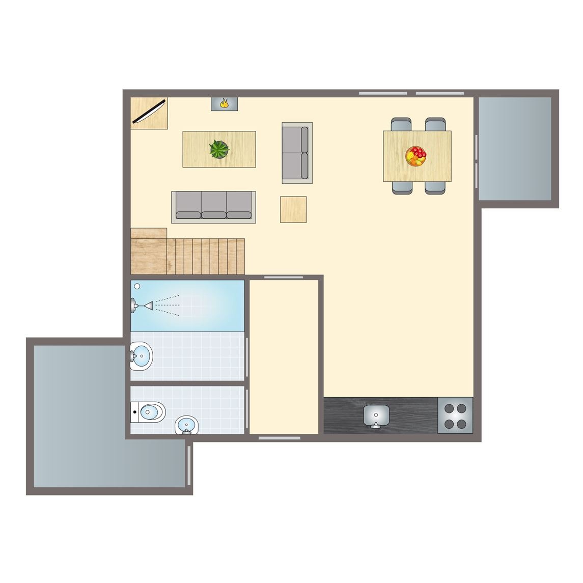 4-persoons landhuis bij Vakantiepark Het Land van Bartje