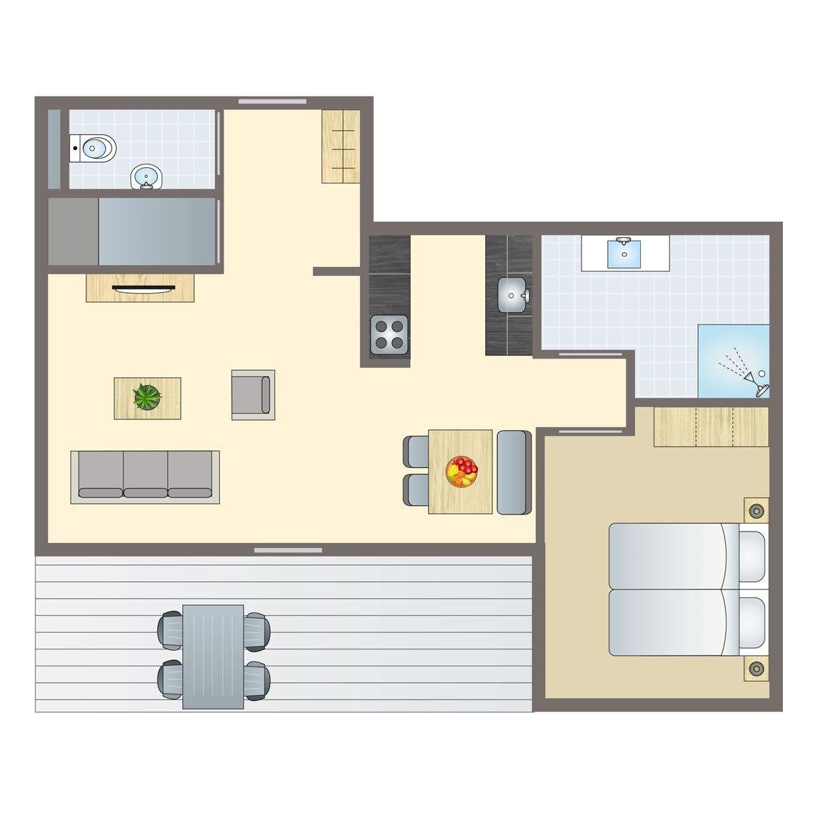 2-4-persoons appartement bij Alpen Chalets Resort Maria Alm