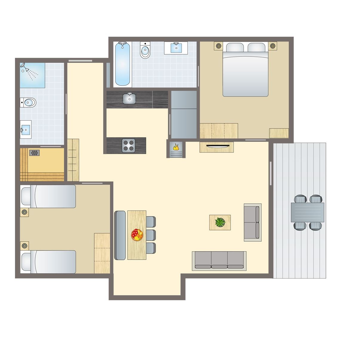 4-6-persoons appartement bij Alpen Chalets Resort Maria Alm