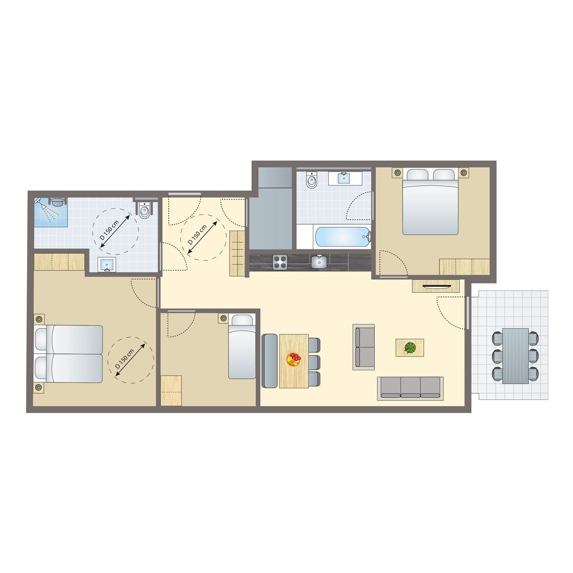 5-persoons appartement bij Alpen Chalets Resort Maria Alm