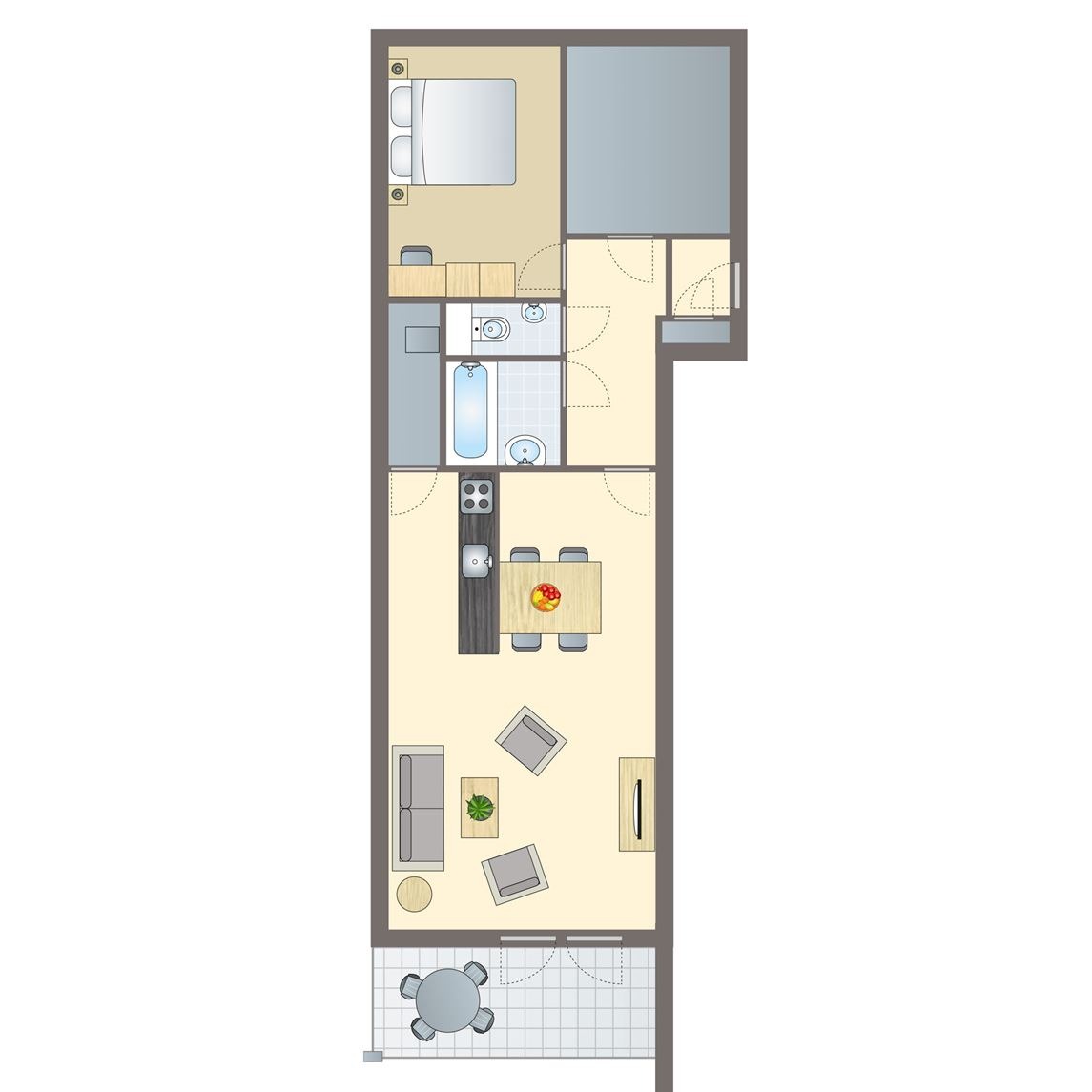 2-4-persoons appartement bij Vakantiepark Marina Lipno