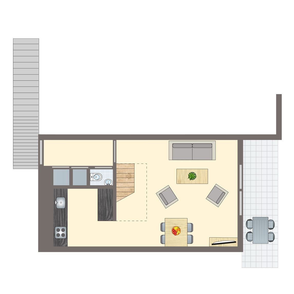 4-persoons appartement bij Vakantiepark Marina Lipno