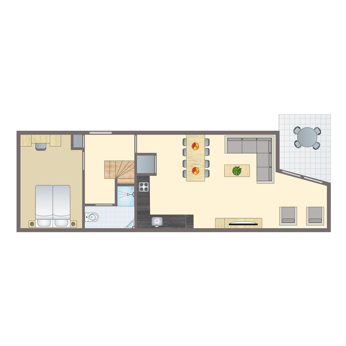 8-persoons appartement bij Vakantiepark Marina Lipno