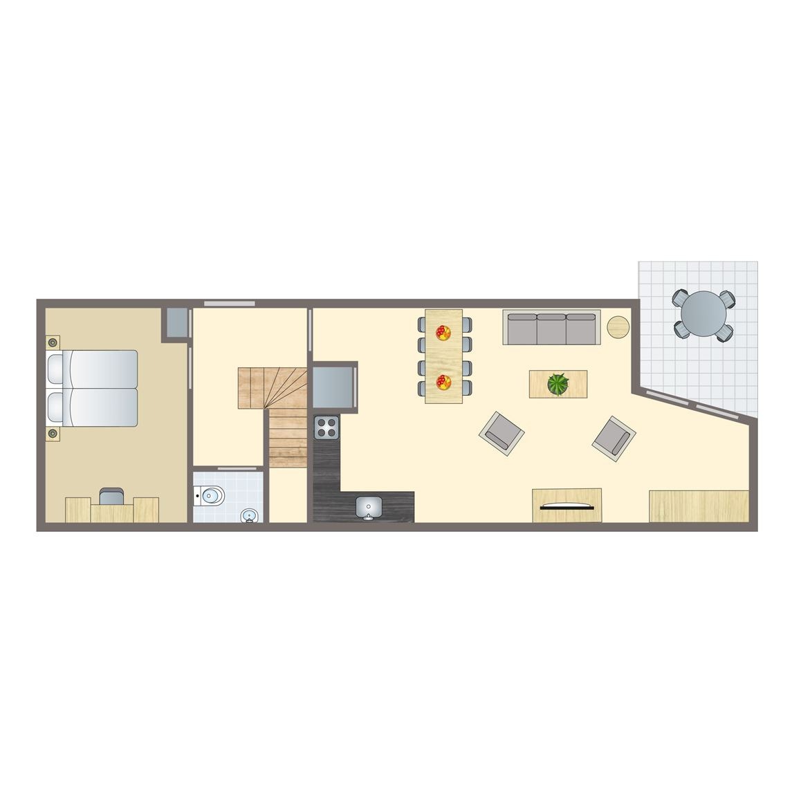 8-persoons appartement bij Vakantiepark Marina Lipno