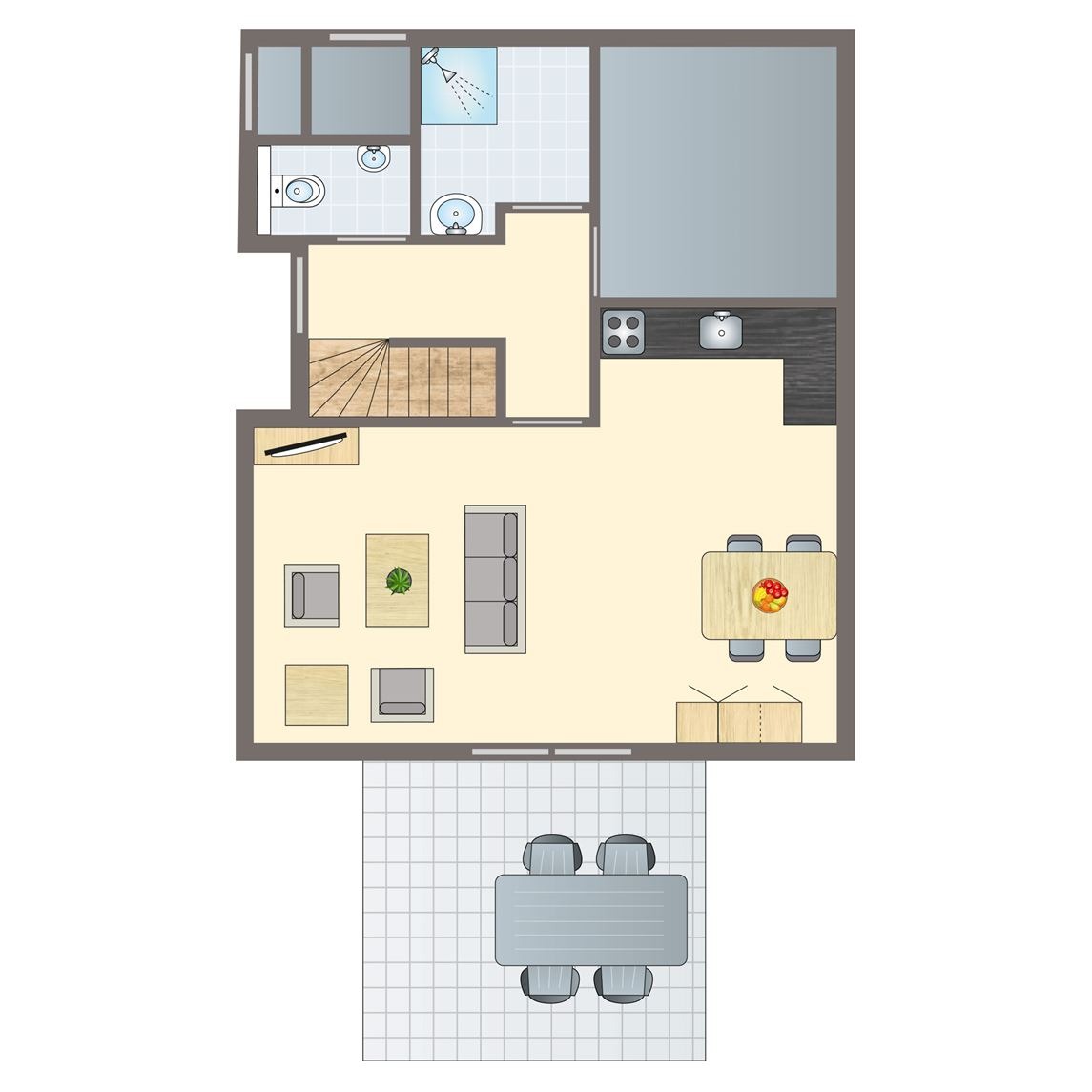 4-persoons bungalow bij Vakantiepark Orveltermarke