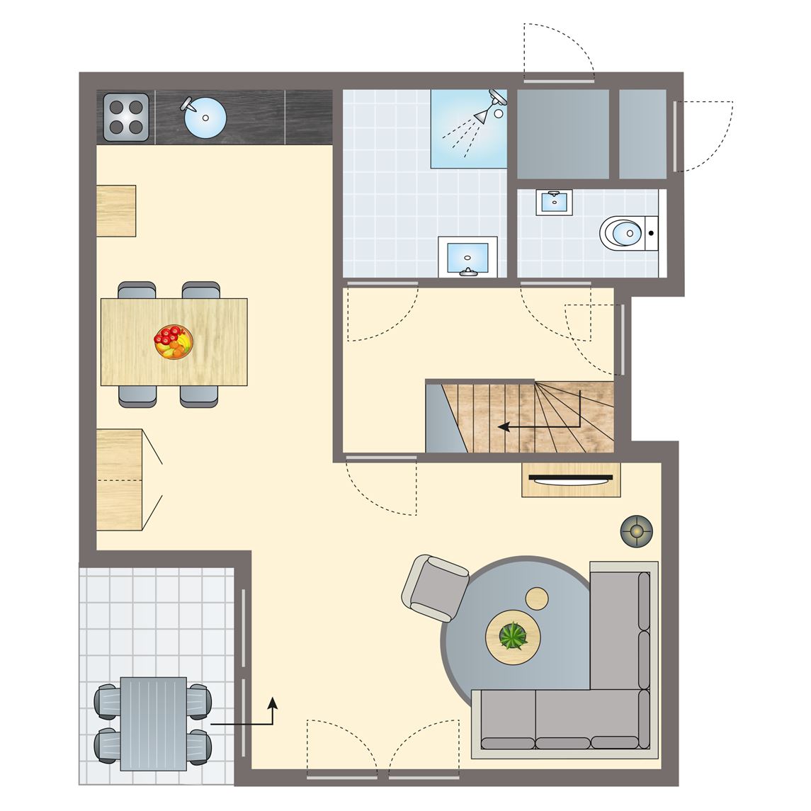 4-persoons bungalow bij Vakantiepark Orveltermarke