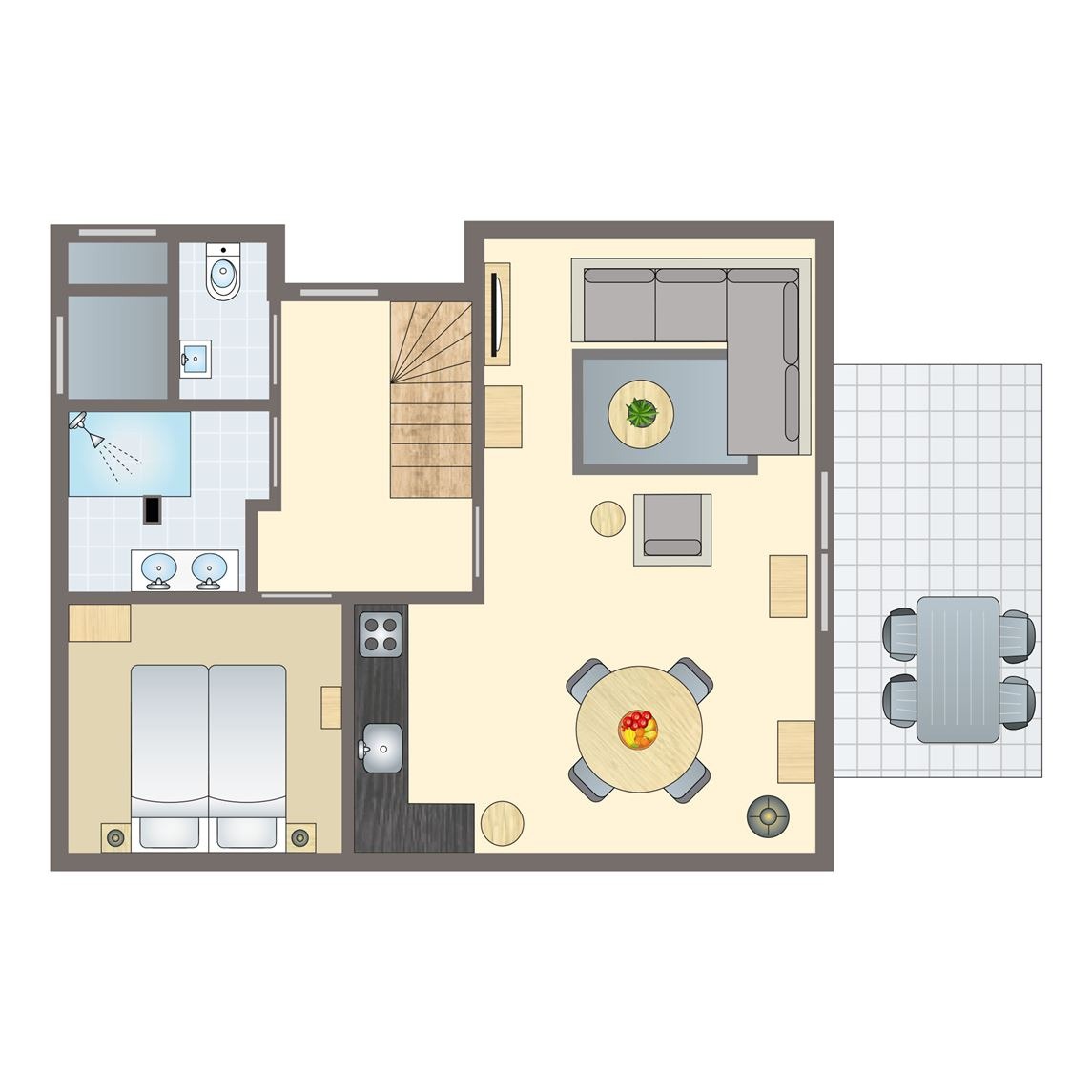 4-persoons bungalow bij Vakantiepark Orveltermarke