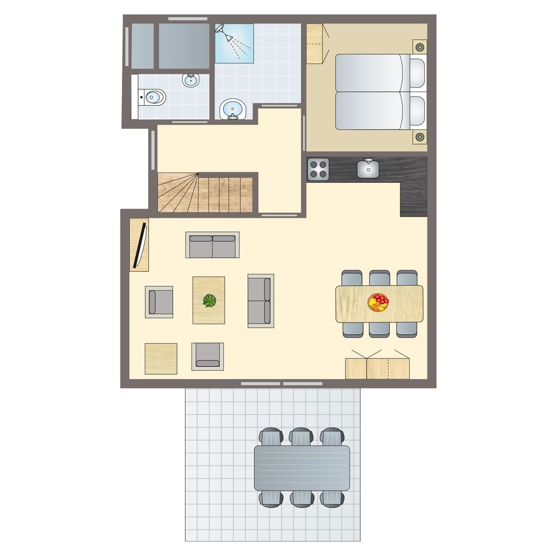 6-persoons bungalow bij Vakantiepark Orveltermarke