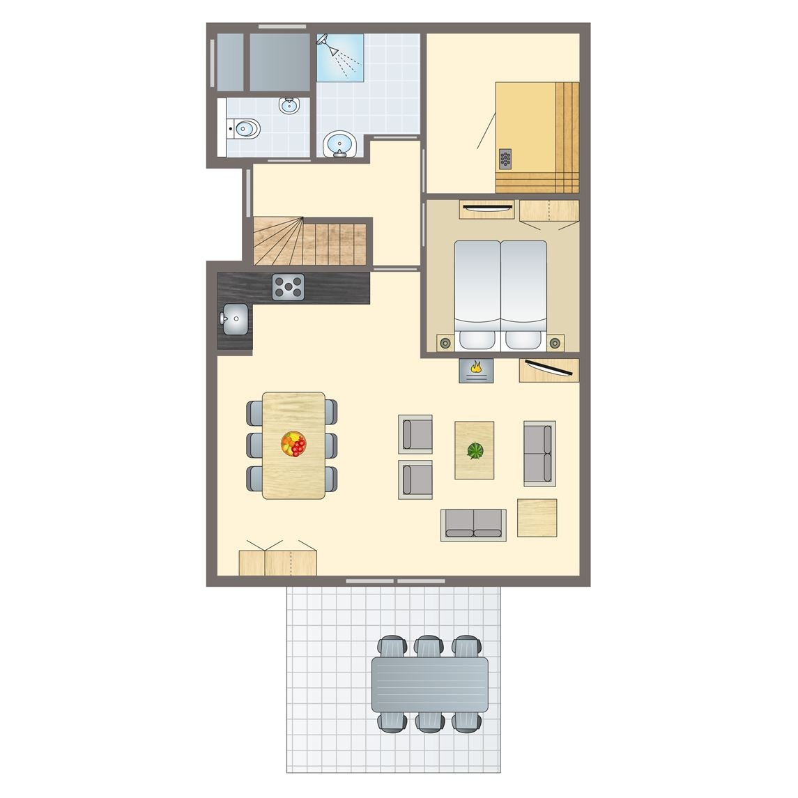 6-persoons bungalow bij Vakantiepark Orveltermarke