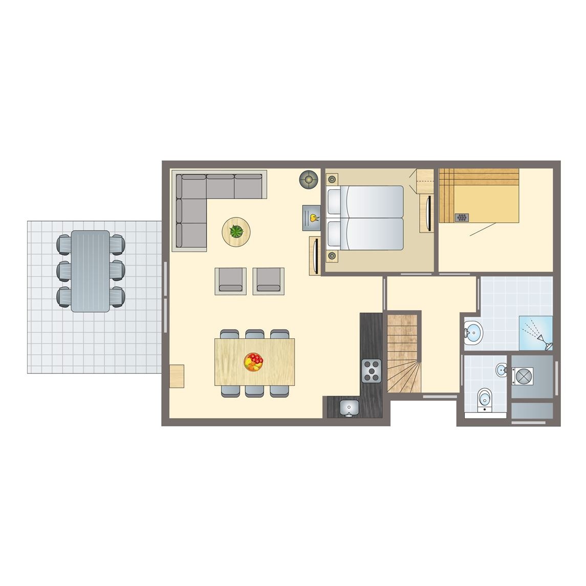 6-persoons bungalow bij Vakantiepark Orveltermarke
